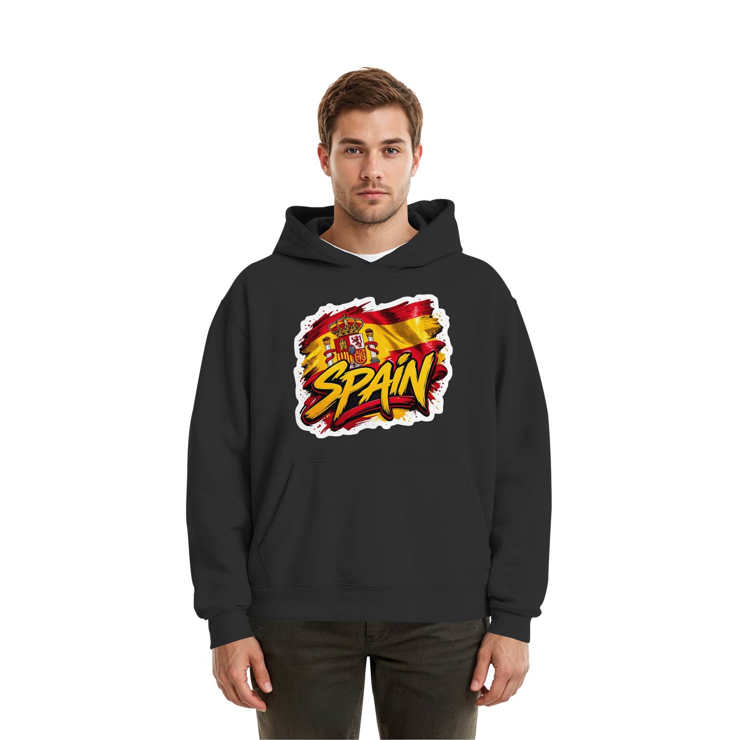 WM 26 - Spanien - Fluffy Boxcut Hoodie