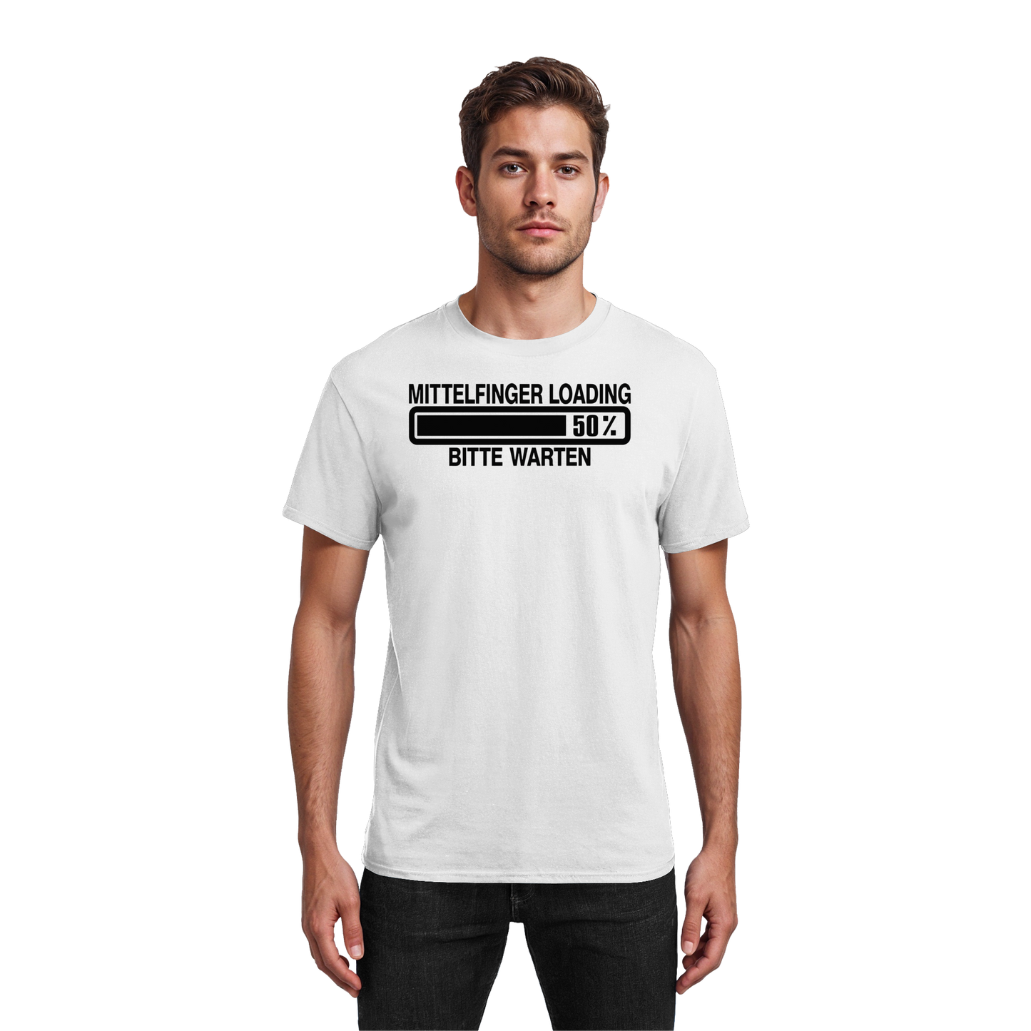 Mittelfinger - Heavy Cotton T-Shirt