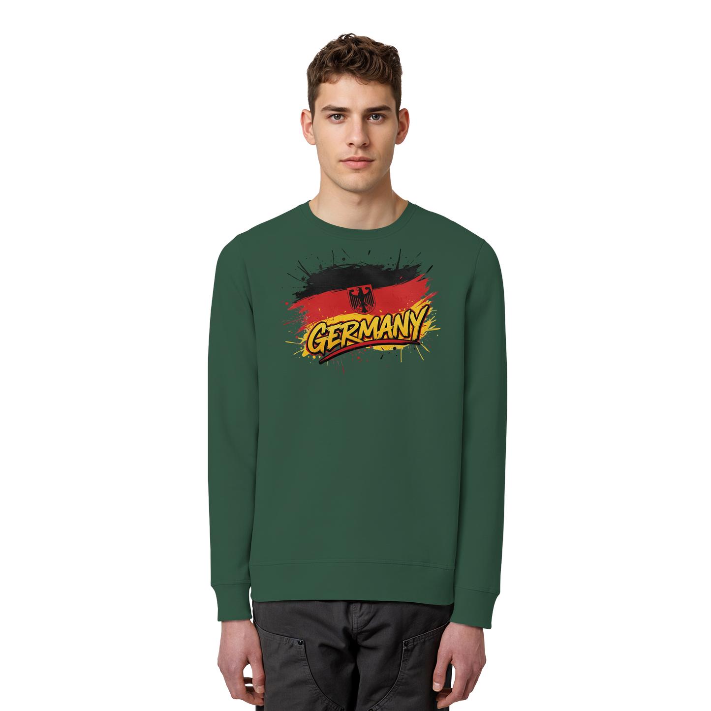 WM 26 _ Germany - Organic Basic Unisex Sweatshirt