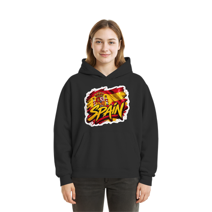 WM 26 - Spanien - Fluffy Boxcut Hoodie
