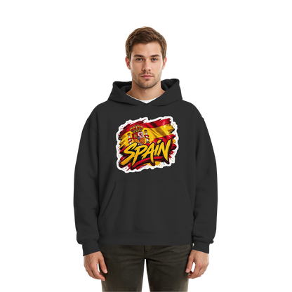 WM 26 - Spanien - Fluffy Boxcut Hoodie