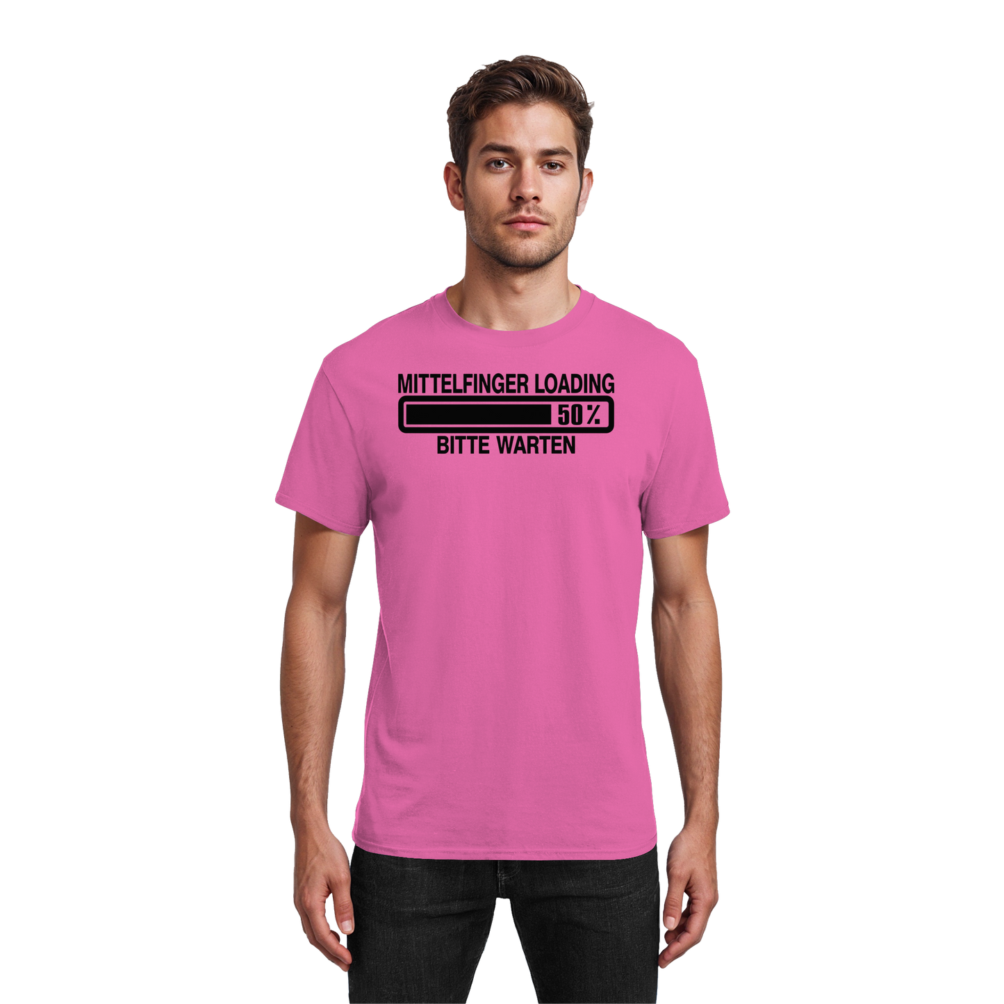 Mittelfinger - Heavy Cotton T-Shirt