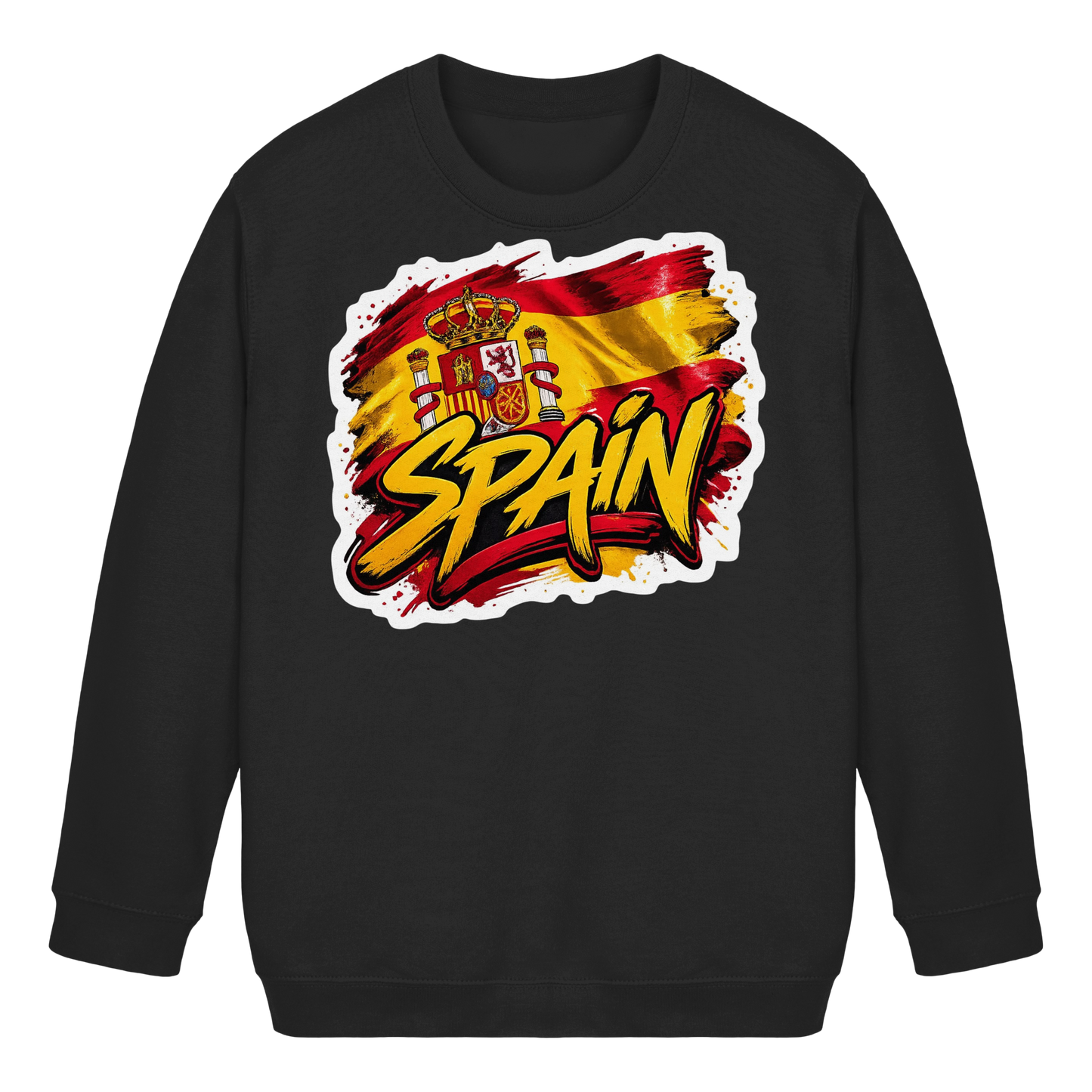 WM 26 - Spanien - Kids Basic Sweatshirt