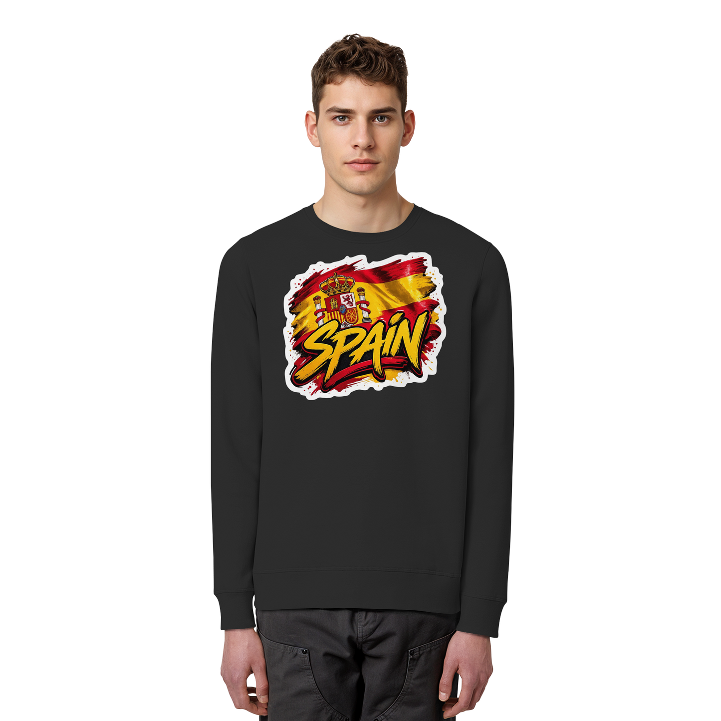 WM 26 - Spanien - Organic Basic Unisex Sweatshirt