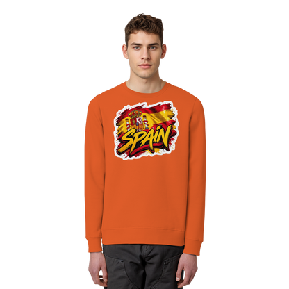 WM 26 - Spanien - Organic Basic Unisex Sweatshirt