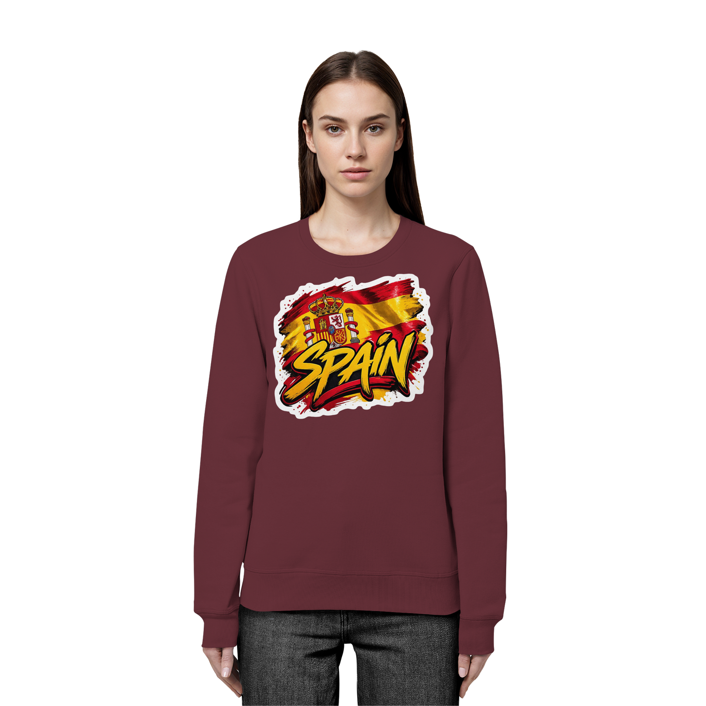 WM 26 - Spanien - Organic Basic Unisex Sweatshirt