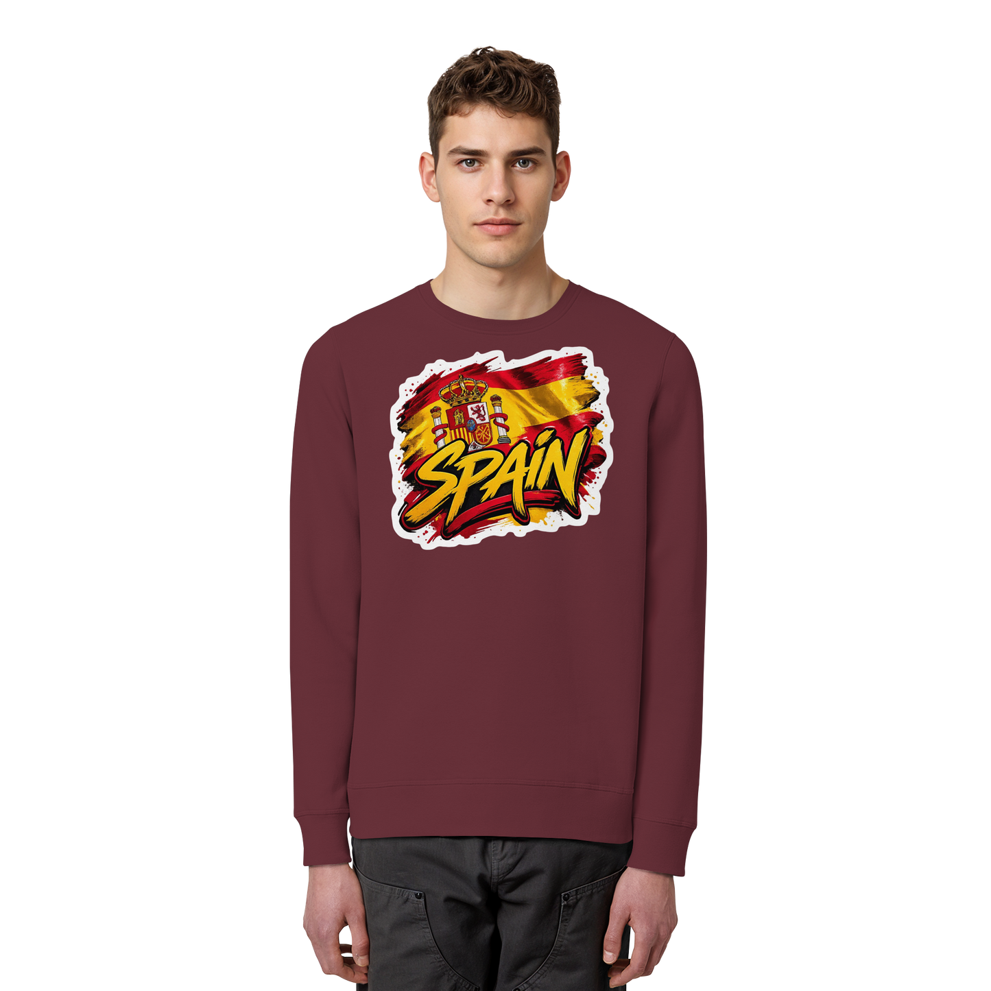 WM 26 - Spanien - Organic Basic Unisex Sweatshirt
