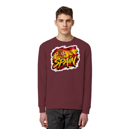 WM 26 - Spanien - Organic Basic Unisex Sweatshirt