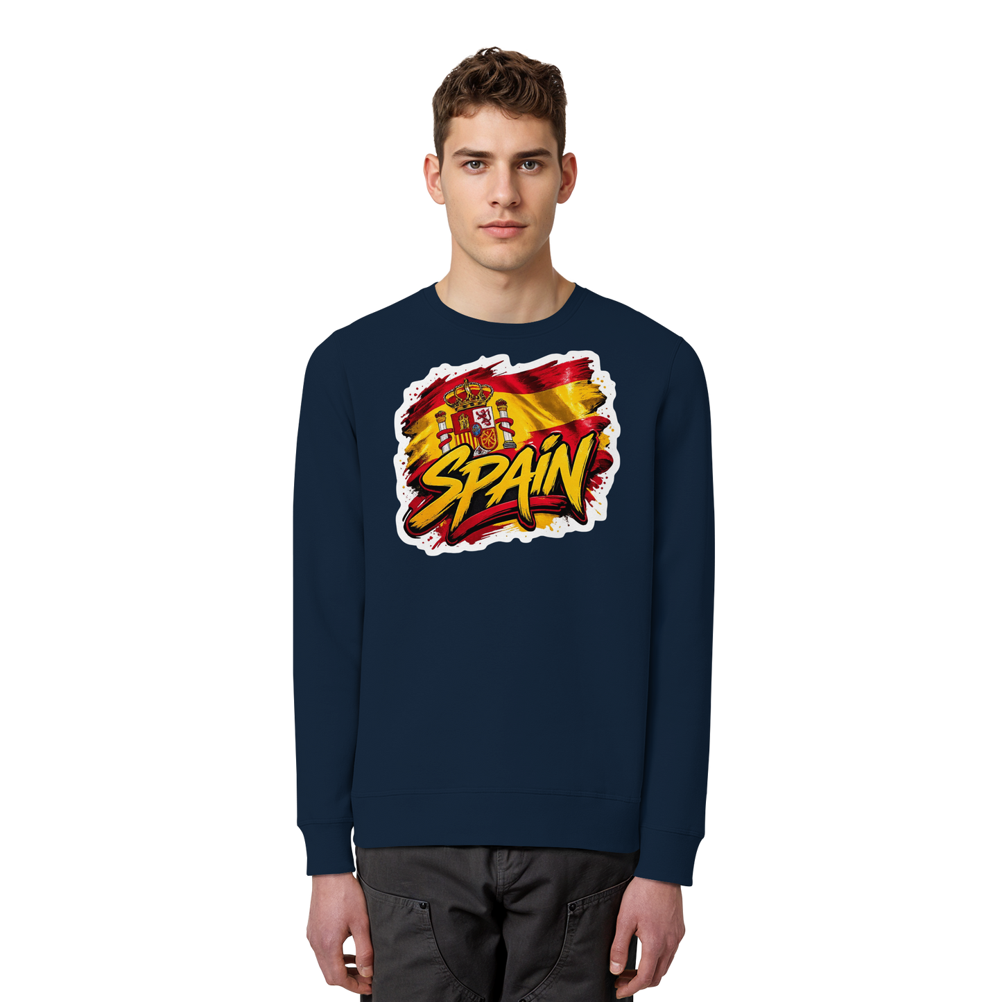 WM 26 - Spanien - Organic Basic Unisex Sweatshirt