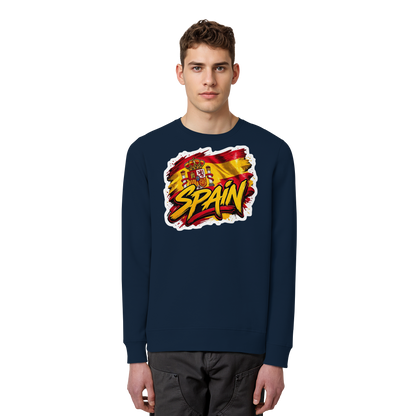 WM 26 - Spanien - Organic Basic Unisex Sweatshirt