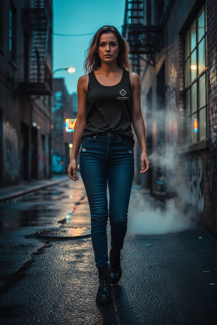 Ghostwalk - Ladies Tank-Top Lifestyle