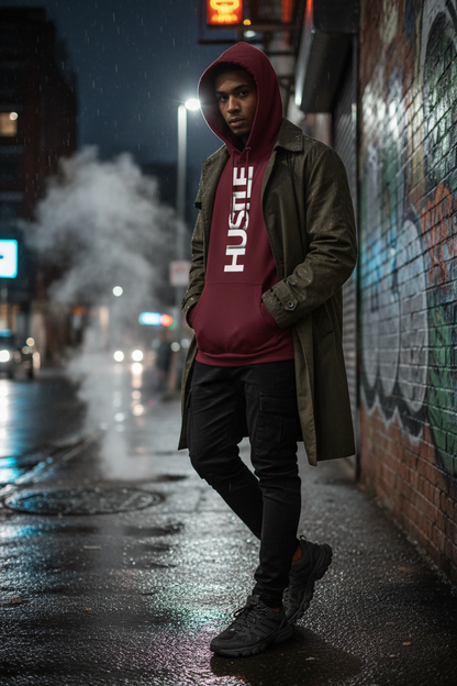 Hustle - Basic Unisex Hoodie Lifestyle