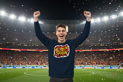 WM 26 Spanien Organic Basic Unisex Sweatshirt Lifestyle Stadion