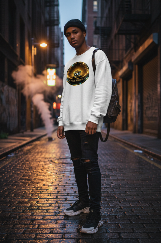 KM Elite - Organic Oversize Sweatshirt Lifestyle